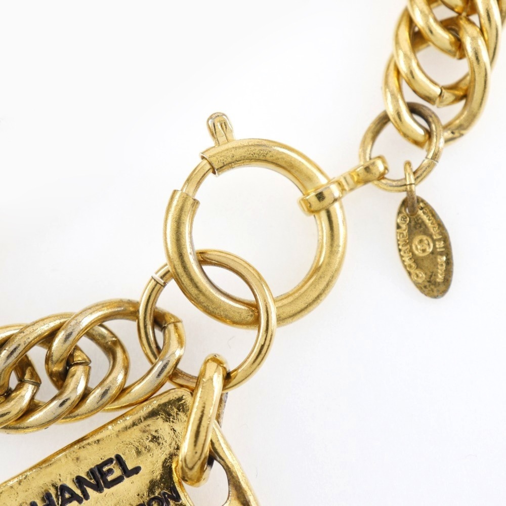 CHANEL Authentic Gold Charm Bracelet - Picture 5 of 10